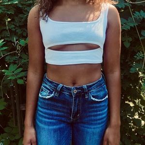 New Nasty Gal Cutout Tank